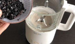 黑芝麻豆浆咖啡,营养与香醇的完美融合